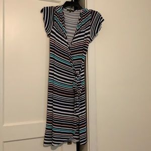 Tart striped wraparound dress, size S